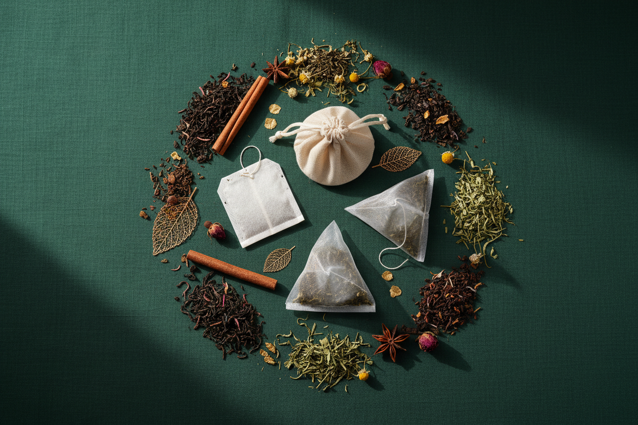 Tea Bag Materials Explained: How to Choose the Best One for Your Cup