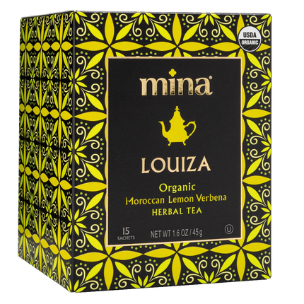 Louiza, Organic Moroccan Lemon Verbena Herbal Tea