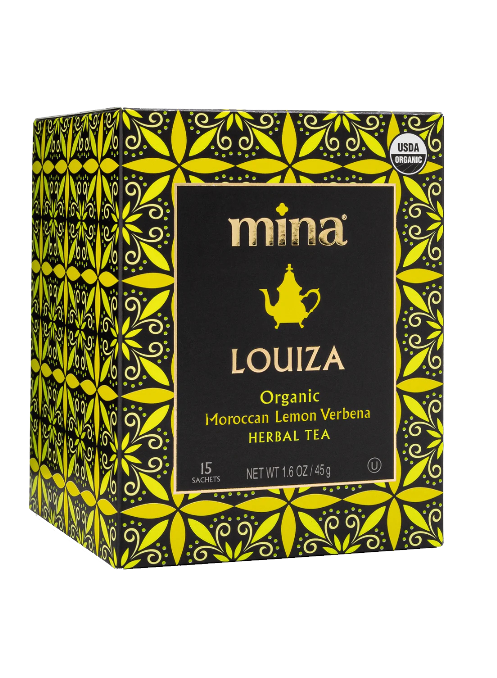 Louiza, Organic Moroccan Lemon Verbena Herbal Tea