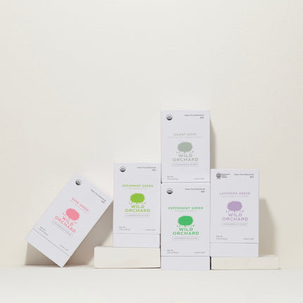 Peppermint Green - Organic Loose Leaf Green Tea