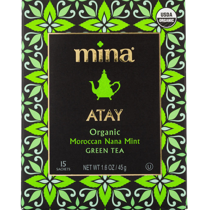 Atay, Organic Moroccan Nana Mint Green Tea