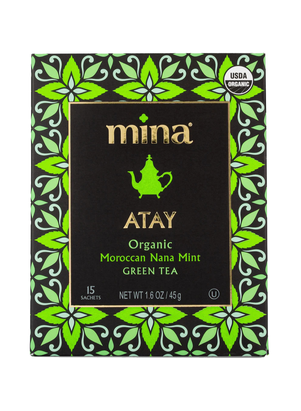 Atay, Organic Moroccan Nana Mint Green Tea