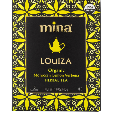 Louiza, Organic Moroccan Lemon Verbena Herbal Tea