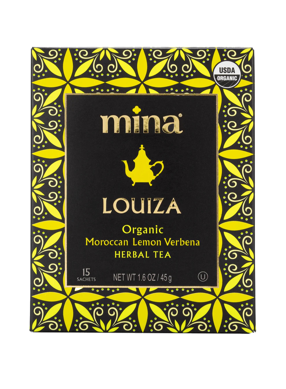 Louiza, Organic Moroccan Lemon Verbena Herbal Tea