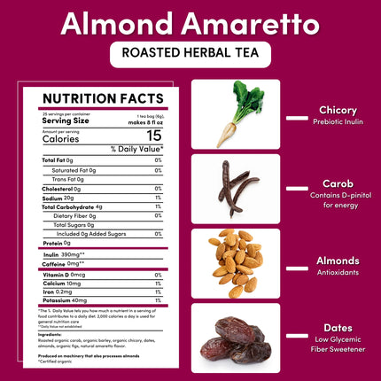 Almond Amaretto Roasted Herbal Tea