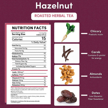 Hazelnut Roasted Herbal Tea