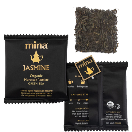 Jasmine, Organic Moroccan Jasmine Green Tea