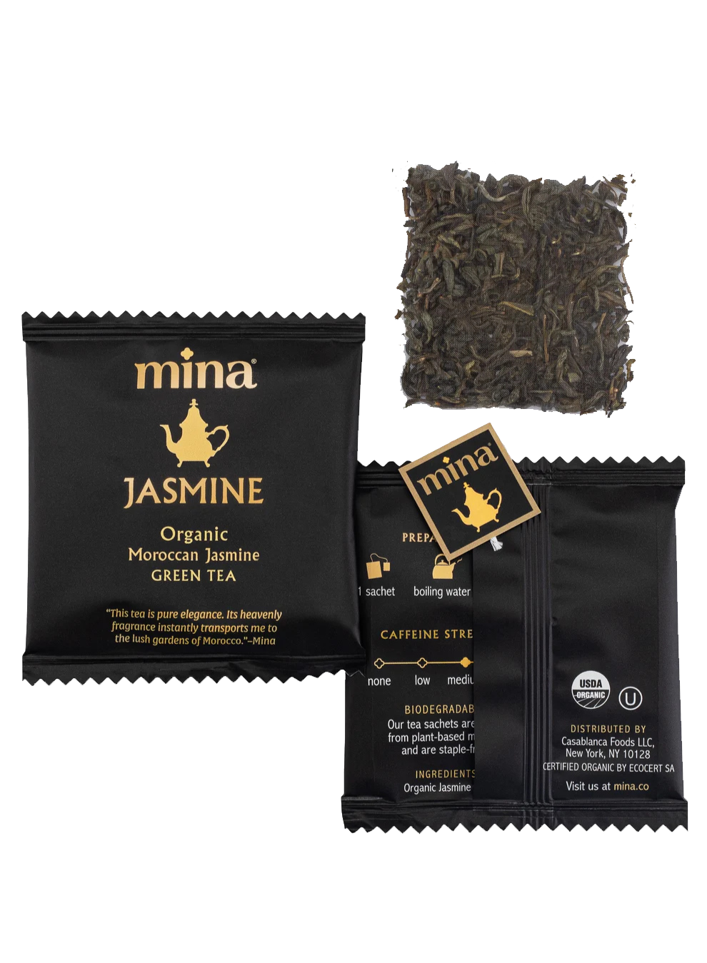 Jasmine, Organic Moroccan Jasmine Green Tea