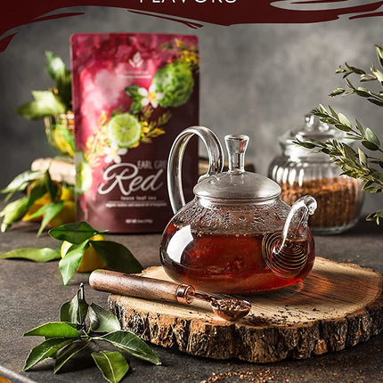 Bergamot Rooibos Tea, Herbal & Caffeine-Free - Organic & Kosher