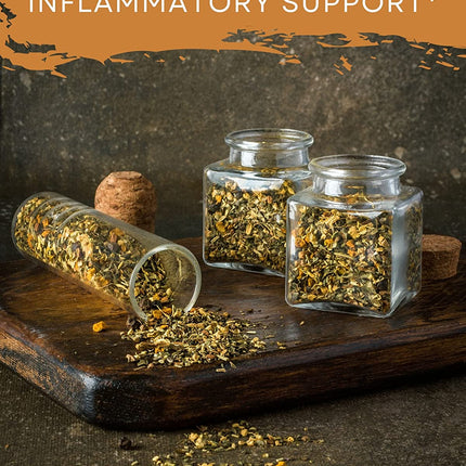 Anti-Inflammatory Tea, Turmeric Ginger Herbal Blend | Organic & Kosher