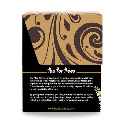 Buddha Teas Black Cohosh Root Tea - left side panel