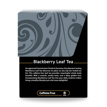 Buddha Teas Blackberry Leaf Tea - right side panel