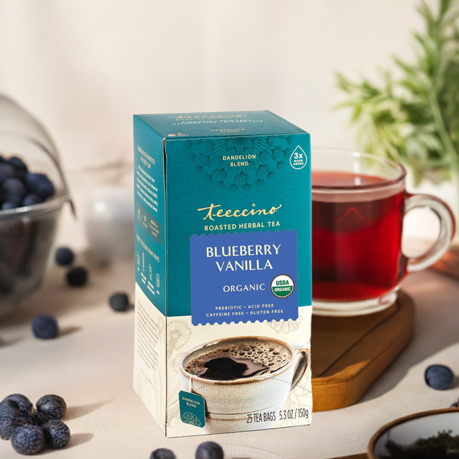 Dandelion Blueberry Vanilla Roasted Herbal Tea
