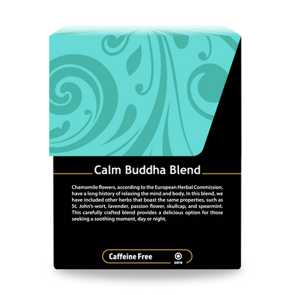 Buddha Teas Calm Buddha Blend - right side panel