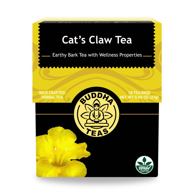 Buddha Teas Cats Claw Tea - front view