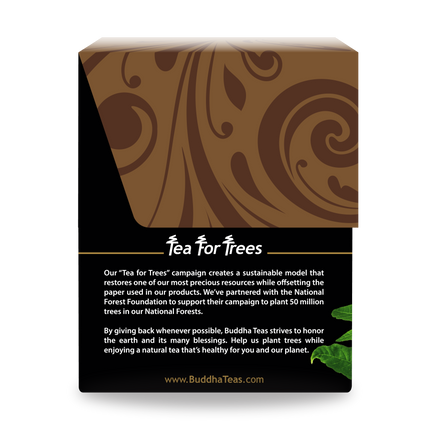 Buddha Teas Chaga Tea - left side panel
