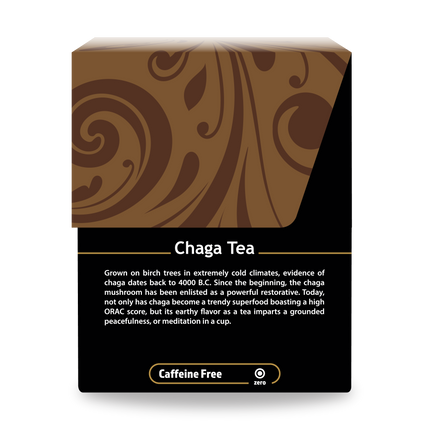 Buddha Teas Chaga Tea - right side panel