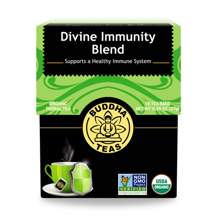 Buddha Teas Divine Immunity Blend - front view