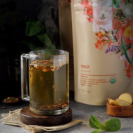 Digest Awake Tea, Bloating & Stomach Ease | Ayurvedic | Organic