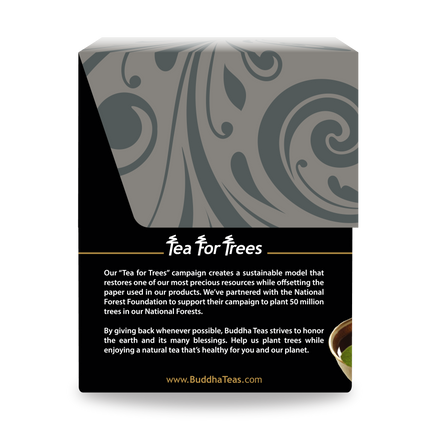 Buddha Teas Earl Grey Tea - left side panel