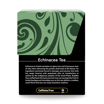Buddha Teas Echinacea Tea - right side panel