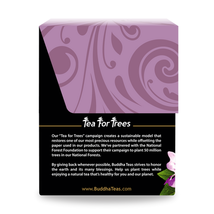 Buddha Teas Eyebright Herb Tea - left side panel