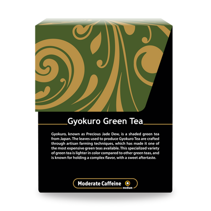 Buddha Teas Gyokuro Green Tea - right side panel