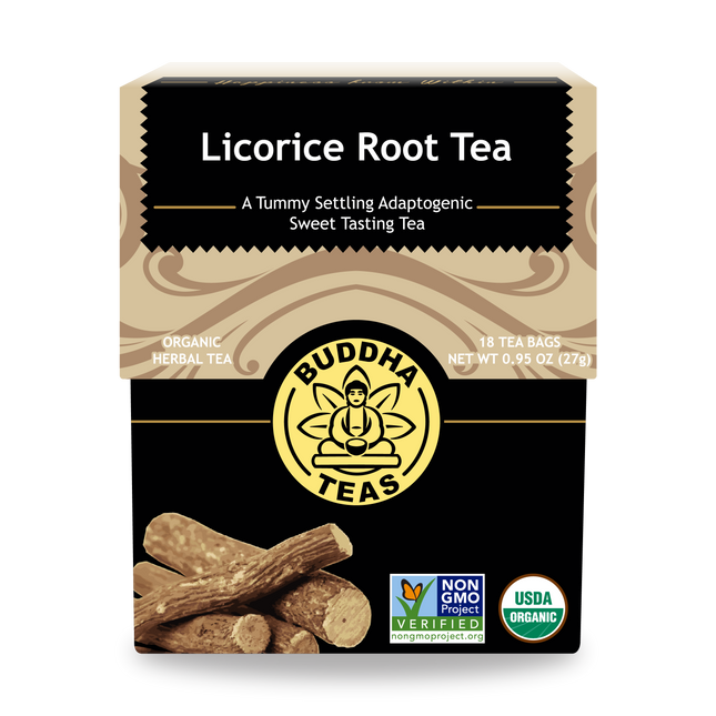 Buddha Teas Licorice Root Tea - front view
