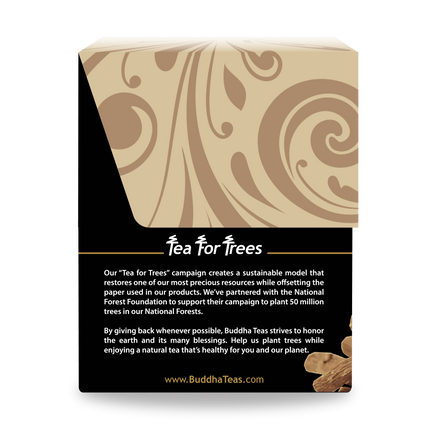 Buddha Teas Licorice Root Tea - left side panel