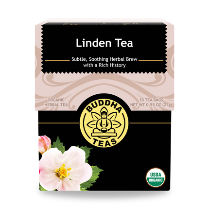 Buddha Teas Linden Tea - front view