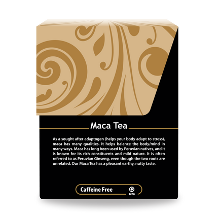 Buddha Teas Maca Tea - right side panel