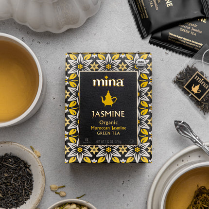 Jasmine, Organic Moroccan Jasmine Green Tea