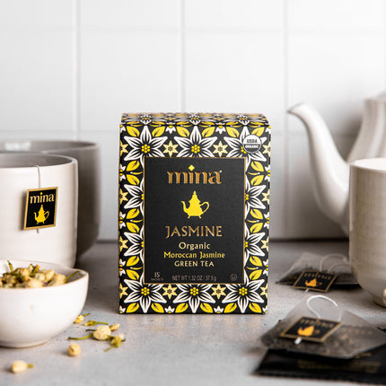 Jasmine, Organic Moroccan Jasmine Green Tea