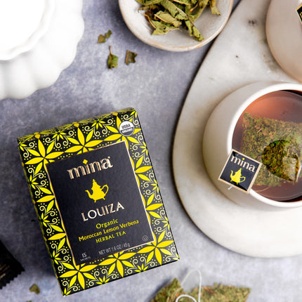 Louiza, Organic Moroccan Lemon Verbena Herbal Tea