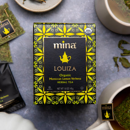 Louiza, Organic Moroccan Lemon Verbena Herbal Tea