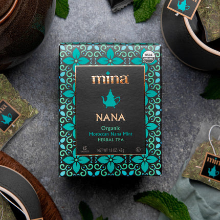 Nana, Organic Moroccan Nana Mint Herbal Tea