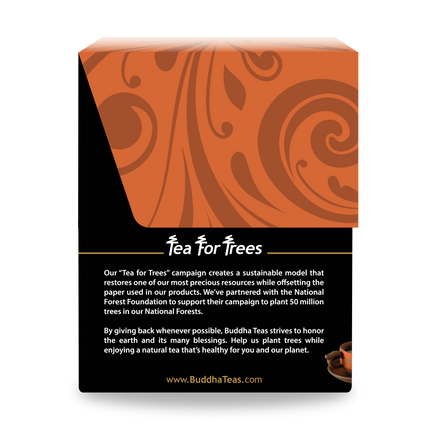 Buddha Teas Oolong Tea - left side panel
