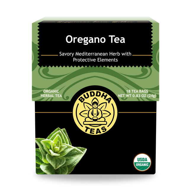 Buddha Teas Oregano Tea - front view