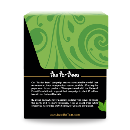 Buddha Teas Parsley Leaf Tea - left side panel