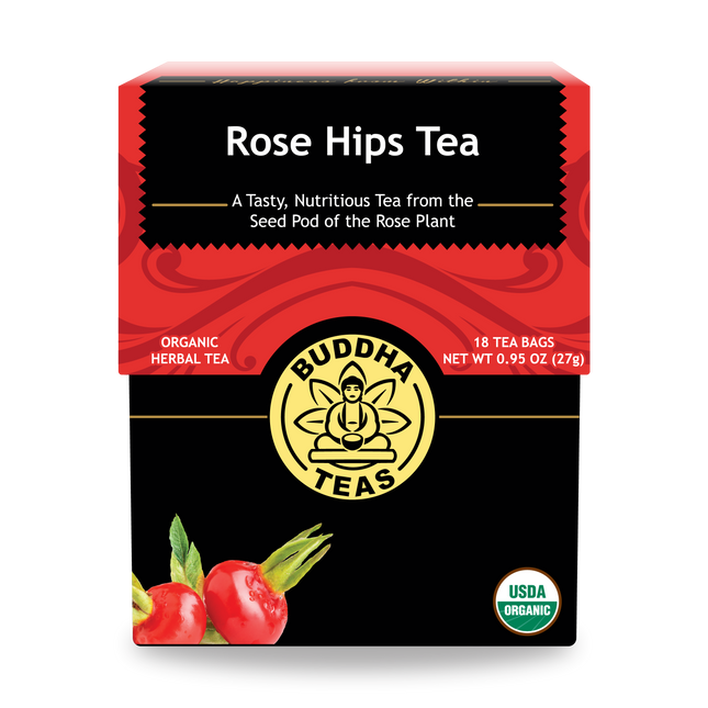 Buddha Teas Rose Hips Tea - front view