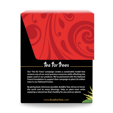 Buddha Teas Rose Hips Tea - left side panel