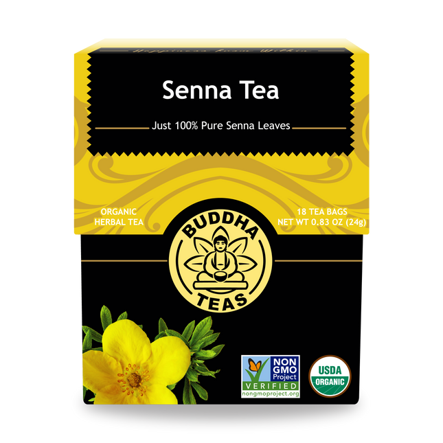 Buddha Teas Senna Tea - front view