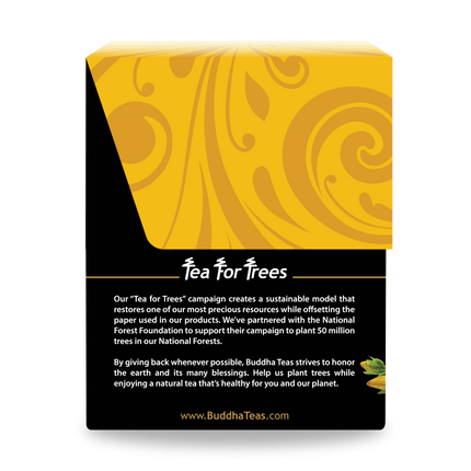 Buddha Teas St Johns Wort Tea - left side panel