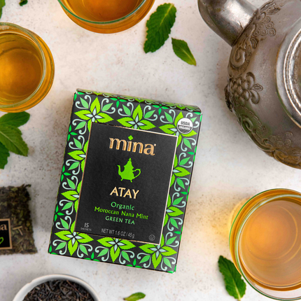 Atay, Organic Moroccan Nana Mint Green Tea