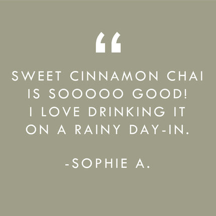 Sweet Cinnamon Chai No. 40 – Spiced Probiotic White Tea Discs