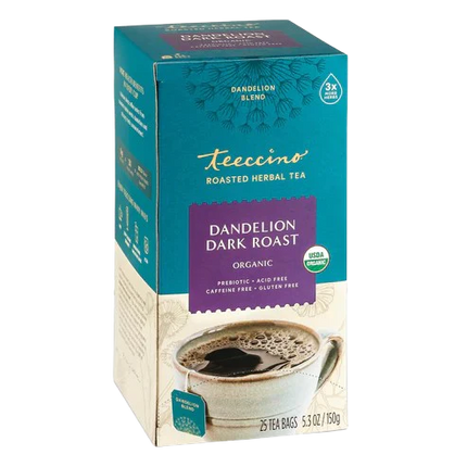 Dandelion Dark Roast Roasted Herbal Tea