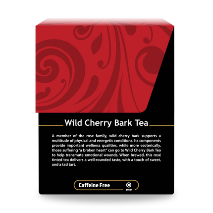 Buddha Teas Wild Cherry Bark Tea - right side panel