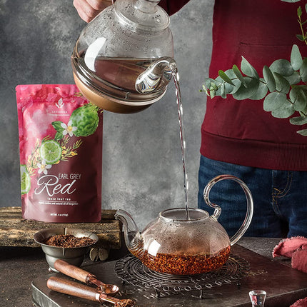 Bergamot Rooibos Tea, Herbal & Caffeine-Free - Organic & Kosher