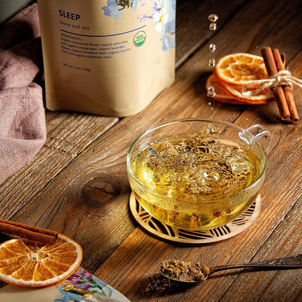Sleep Tea, Evening Relaxation | Chamomile Lavender Gotu Kola | Organic
