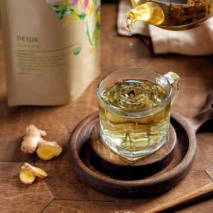 Detox Tea, Ayurvedic Cleanse with Dandelion & Lemongrass | Organic